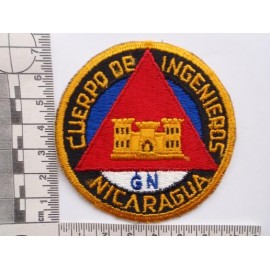 Nicaragua Engineers Sleeve Patch