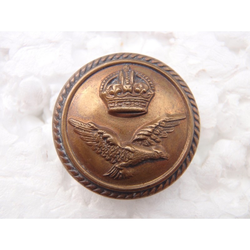 WW1 RNAS Gilt Officers Button Gradia Military Insignia