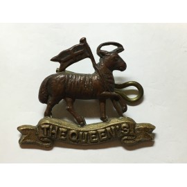 WW1 The Queens Royal Regiment (west surrey) collar 