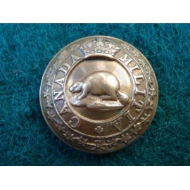 Canada Militia Large Brass Button