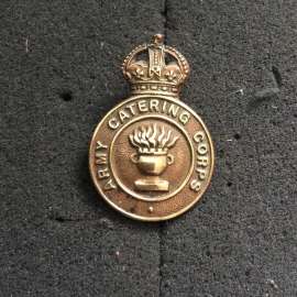 WWII Army Catering Corps Cap Badge