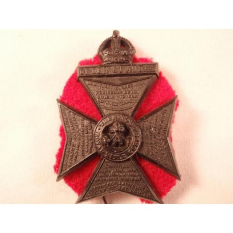 The Kings Royal Rifle Corps Plastic Cap Badge