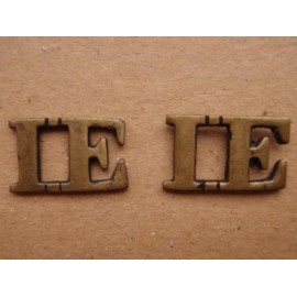 Indian Engineers Brass Shoulder Titles
