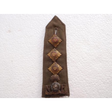 WW1 Northumberland Fusiliers Captains Insignia