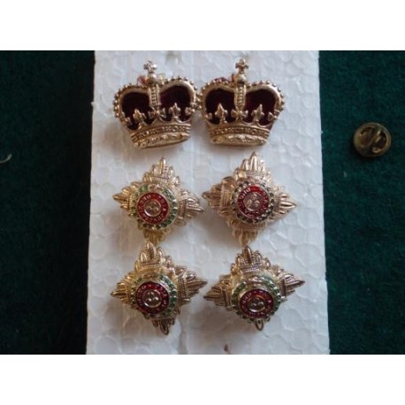 Colonels Anodised Rank Badge Set 